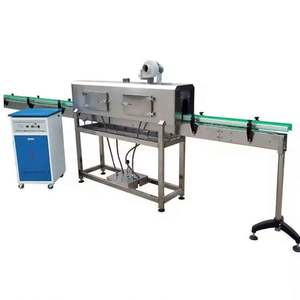 Machine d'emballage sous tunnel de rétraction à la vapeur pour étiquettes de manchons de bouteilles en plastique, tunnel de rétraction à la vapeur pour étiquettes PVC PET, tunnel de rétraction à la vapeur pour bouteilles et canettes - Product Image 3