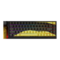 Clavier MADLIONS MAD68 noir et jaune, touches profilées, interrupteurs magnétiques Po, clavier de jeu PRO 8000Hz pour le jeu