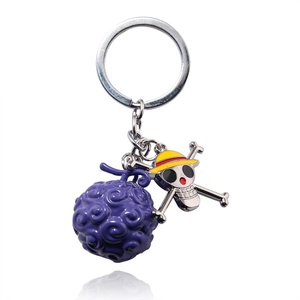 Porte-clés pendentif en alliage de zinc imprimé UV, modèle d'arme <span class=keywords><strong>Fruit</strong></span> du Démon de <span class=keywords><strong>Luffy</strong></span>, l'anime japonais le plus vendu - Product Image 6