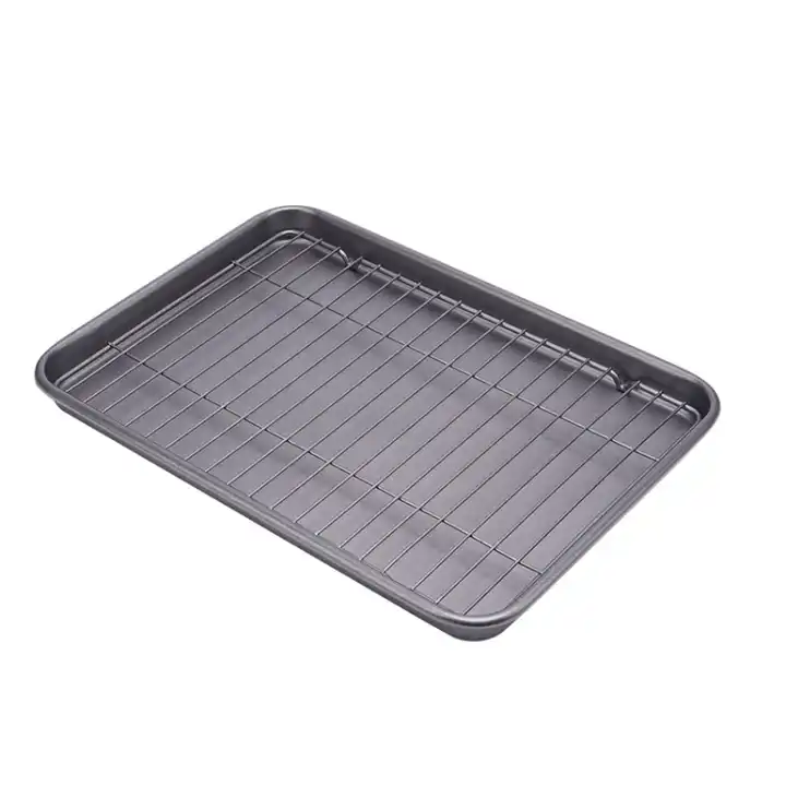 Dropship Non Stick Oven Tray Carbon Steel Baking Pan Baking Tray