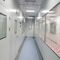 Ventana de Observación para Cuarto Limpio de Doble Vidrio Templado, Sellada Higiénicamente, para Entornos Médicos Hospitalarios, con Certificación CE ISO