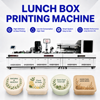 Imprimante jet d'encre automatique pour boîtes à lunch commerciales, machine d'impression pour la production et la fabrication d'emballages de barquettes alimentaires CPET