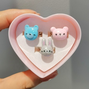 女孩生日礼物儿童戒指公主可爱卡通饰品套装 - Product Image 5