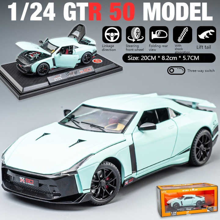 Diecast Toy Vehicles - Model Car Nissan GTR-50 Sports Car