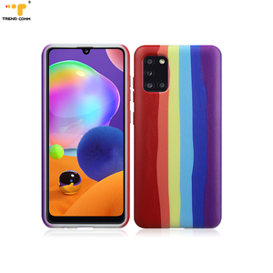 Nuovi Arrivi Custodie in Silicone Personalizzate Arcobaleno A51 A71 per <span class=keywords><strong>Samsung</strong></span> <span class=keywords><strong>A31</strong></span> <span class=keywords><strong>Cover</strong></span> Posteriore per Telefono - Product Image 3