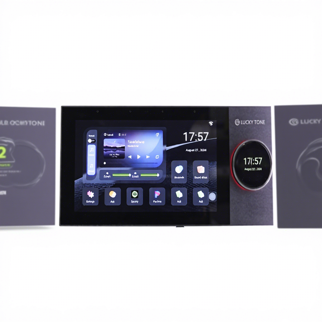 10-Inch Smart Home Amplifier with Zigbee Tuya and 2-Zone Audio for Integrated Villa Control Systems Smart Home Amplifier