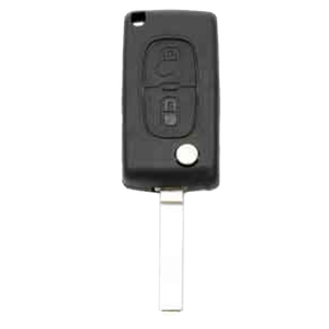 Guscio Chiave Auto a 2 Pulsanti 'VA2BRS2' per CITROEN/PEUGEOT - Product Image 1