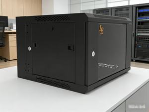 Gabinete de Montaje en Pared, Tamaño Personalizado, Acero Laminado en Frío SPCC, Estándar IEC297-2, Caja para Servidor, Equipo Informático - Product Image 1