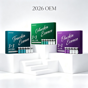 Sérum visage anti-âge personnalisé 3+3 Exosome, mélange multi-ingrédients PCL PN NAD Plus SCM EXO, améliore la peau du visage terne et affaissée - Product Image 2