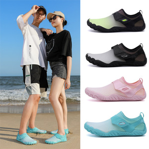 Chaussures d'eau unisexes, dessus en maille, semelle extérieure en caoutchouc, respirantes, séchage rapide, plage, natation, randonnée, sport de plein air, chaussures de sport d'été - Product Image 1