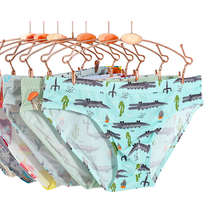 A granel divertido Animal patrón hombres calzoncillos <span class=keywords><strong>ropa</strong></span> <span class=keywords><strong>interior</strong></span> algodón cintura elástica adolescentes niños novedad bragas <span class=keywords><strong>conjunto</strong></span> paquete - Product Image 1