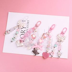 Llavero de moda para mujer con colgante creativo para teléfono móvil y cadena decorativa, estilo INS, novedoso y atractivo. - Product Image 4