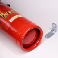 Extincteur portable HOWDY 5LB 10LB ABC/BC à poudre sèche, équipement de lutte contre l'incendie sûr, extincteurs vides