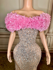 <span class=keywords><strong>Vestido</strong></span> <span class=keywords><strong>de</strong></span> <span class=keywords><strong>flores</strong></span> <span class=keywords><strong>de</strong></span> diamantes <span class=keywords><strong>Vestido</strong></span> <span class=keywords><strong>de</strong></span> <span class=keywords><strong>noche</strong></span> elegante e impresionante <span class=keywords><strong>Vestido</strong></span> sexy <span class=keywords><strong>para</strong></span> mujer Tallas grandes Club nocturno - Product Image 3