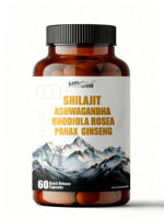 Capsules de Shilajit originales OEM, résine de Shilajit naturelle, Shilajit pur de l'Himalaya, gouttes liquides, comprimés, poudre d'acide fulvique