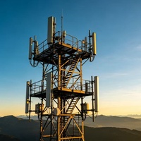 Tour de télécommunications autoportante Tongyong galvanisée à chaud avec antenne WiFi sans fil