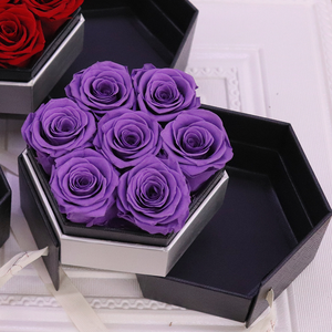 กล่องประดับรูป<span class=keywords><strong>ดอก</strong></span>กุหลาบ7กล่องเก็บดอกกุหลาบที่เก็บรักษาไว้เป็นนิรันดร์สำหรับงานแต่งงานวาเลนไทน์สำเร็จการศึกษาอีสเตอร์ - Product Image 5