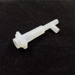 OEM&ODM ท่อพลาสติกเกรดทางการแพทย์ปลอดสาร BPA แบบมีเกลียว ผลิตภัณฑ์ชิ้นส่วนท่อยางพลาสติกแบบกำหนดเอง ผลิตในประเทศจีน ตัดตามสั่ง - Product Image 1
