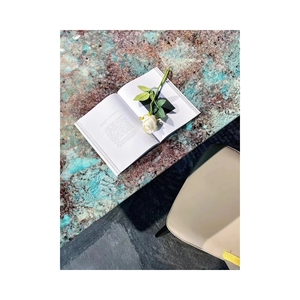 Landiview Luxury Stone Funiture <strong>Amazon</strong> Green Quartzite Rectangular Dinning <strong>Table</strong> for Home Design - Product Image 3