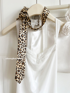 Hello Kitty Tie Belt Multifuncional Moda Tira larga Bufanda de seda Primavera/Verano Bufanda Estilo académico - Product Image 2