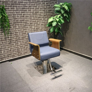 <span class=keywords><strong>Fauteuil</strong></span> en bois avec base blanche bassin shampooing chaise shampooing ensemble de lit mobilier de salon avec repose-pieds - Product Image 3
