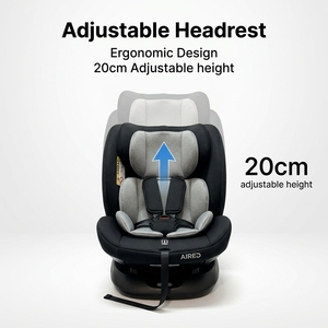 Nouveau design de siège auto pliable et rotatif pour bébé, portable, pour les enfants de 0 à 12 ans, capacité de charge de 36 kg, avec <span class=keywords><strong>ISOFIX</strong></span>, haute qualité - Product Image 4