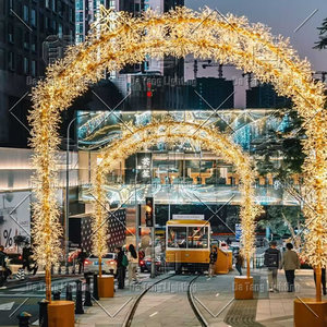 Wholesale LED Christmas Tunnel Arch <b>Light</b> Manufacturer China Outdoor Festival Decoration Lighting Supplier Factory - Product Image 5