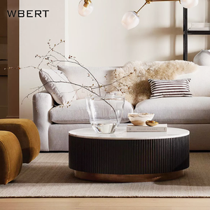 WBERT Arhaus Ventas directas de fábrica Sofá norteamericano Juego de sala de estar Diseño integral Muebles Rh personalizados para toda la casa - Product Image 2