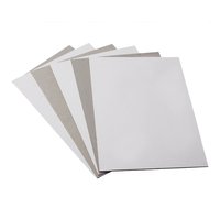Mejor modelo de cartón dúplex estucado de 200gsm-500gsm con reverso gris para cajas plegables y embalaje