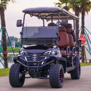 Pin Lithium Ion Động Cơ Xoay Chiều 7.5KW Năng Lượng Mới 6 Chỗ 2023 Xe Golf Điện Nâng Lên 30 Dặm/Giờ - Product Image 3