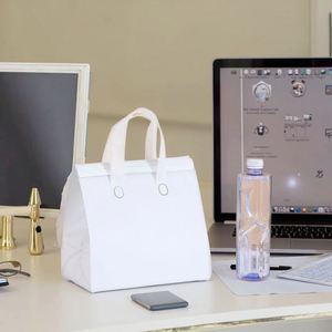 Custom Logo Classic Takeaway Cooler Bag Non-Woven Waterproof Solar Panel Foldable Insulated Thermal Eco-Friendly - Product Image 1