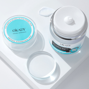 OKADY Creme Facial Hidratante Coreano para Beleza, Firmeza, Suavização, com Colágeno, Retinol e Ácido Hialurônico Antirrugas - Product Image 2