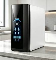 Système de purification d'eau domestique sous évier à 7 étapes avec double sortie, filtre à eau alcaline et minérale, affichage TDS intelligent