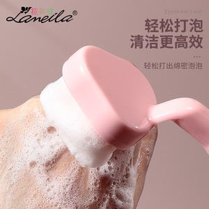 Brosse nettoyante manuelle pour le visage Lamella, poils doux, nettoyage en profondeur d'un seul côté, pour le soin de la peau du visage C0353 - Product Image 2