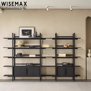 <span class=keywords><strong>MUEBLES</strong></span> WISEMAX, <span class=keywords><strong>muebles</strong></span> ligeros de lujo <span class=keywords><strong>para</strong></span> el hogar, armario de almacenamiento de madera de roble, estante de exhibición, estante de <span class=keywords><strong>libros</strong></span> de esquina lateral <span class=keywords><strong>con</strong></span> <span class=keywords><strong>puertas</strong></span> <span class=keywords><strong>para</strong></span> Villa - Product Image 4