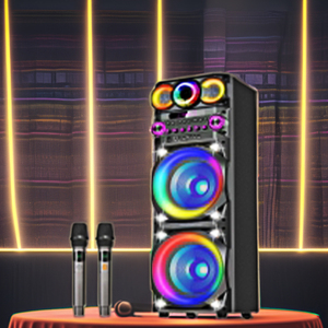 Altavoz Bluetooth portátil para exteriores, 100W de potencia de salida, estilo inalámbrico, puerto de carga tipo <span class=keywords><strong>C</strong></span>, teléfono móvil para el hogar, ordenador, Karaoke - Product Image 2