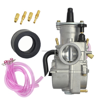 Carburateur de course KENADA PWK 21mm 24mm 26mm 28mm 30mm 32mm 34mm pour ATV UTV 50-250CC Modification universelle de moto Amélioration
