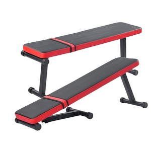 Banco Plano Ajustable Multifuncional para Entrenamiento, Equipo <span class=keywords><strong>de</strong></span> Gimnasio Comercial y para el Hogar, Banco para Mancuernas para Fisicoculturismo y Entrenamiento <span class=keywords><strong>de</strong></span> Fuerza - Product Image 5