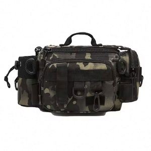 Sac de sport multifonctionnel d'extérieur, imperméable, pour la pêche, le rangement de matériel, le transport de leurres, grand format, échantillon gratuit - Product Image 1
