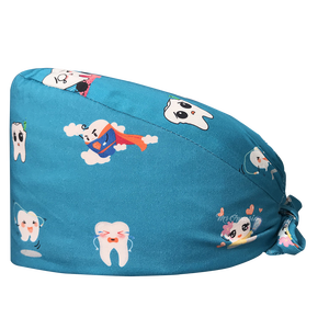 Gorros Quirúrgicos Cómodos y Transpirables para Mujer, 100% Algodón, Opción de Logotipo Personalizado para Enfermeras en Uso Quirúrgico - Product Image 4