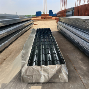 Tôle ondulée enduite de <span class=keywords><strong>zinc</strong></span> en aluminium de coupe personnalisée professionnelle de grande offre - Product Image 2