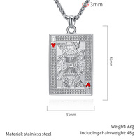 Nouveau Collier Couple Hip Hop 2026 en Acier Inoxydable Plaqué Or avec Pendentif Entièrement Sertie de Diamants – Bijou Exquis et Tendance, Cadeau Idéal pour Homme