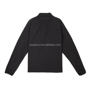 Camicia da Corsa per Uomo con Protezione UV, Asciugatura Rapida, Cuciture Piatte e Bottoni a Scatto OEM - Product Image 3