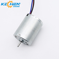 Moteur sans balais à aimant permanent 3V 6V 7.4V 12V 24V CC pour tondeuses à cheveux, avec driver intégré 2430, faible bruit et vitesse de 6000 tr/min, pour appareils électroménagers