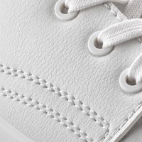 Chaussures de sécurité antistatiques en cuir blanc AIMVVSEC avec embout en acier, antidérapantes, respirantes, doublure en maille, pour l'hiver et le printemps, idéales pour les environnements de travail propres