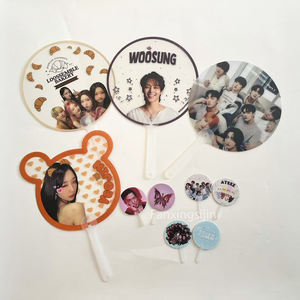 Mini ventilateur porte-clés Kpop 5*5cm impression personnalisée K-pop Idol Image Mini <span class=keywords><strong>piquet</strong></span> - Product Image 6