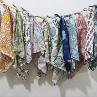 Nappe en lin à fleurs rétro, motif imprimé, serviettes en lin de haute qualité, style populaire, prix bas, personnalisable