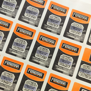 Etiquetas adhesivas para neumáticos de coche con impuestos de goma personalizadas, etiquetas impermeables de alta durabilidad, antifalsificación, identidad de marca, código QR, pegatina para neumáticos - Product Image 3