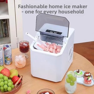 Mini Máquina <span class=keywords><strong>de</strong></span> <span class=keywords><strong>Hielo</strong></span> Eléctrica Portátil para el Hogar, Dormitorio, Escritorio, Totalmente Automática e Inteligente, para <span class=keywords><strong>Hacer</strong></span> <span class=keywords><strong>Hielo</strong></span> en Forma <span class=keywords><strong>de</strong></span> Bala - Product Image 3
