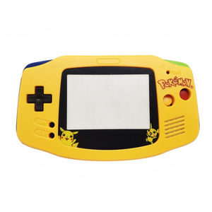 Boîtier d'écran pour <span class=keywords><strong>Nintendo</strong></span> GBA, bleu, pour console, <span class=keywords><strong>Pikachu</strong></span>, jaune - Product Image 1